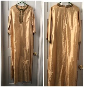 Embroidered Maxi Dress